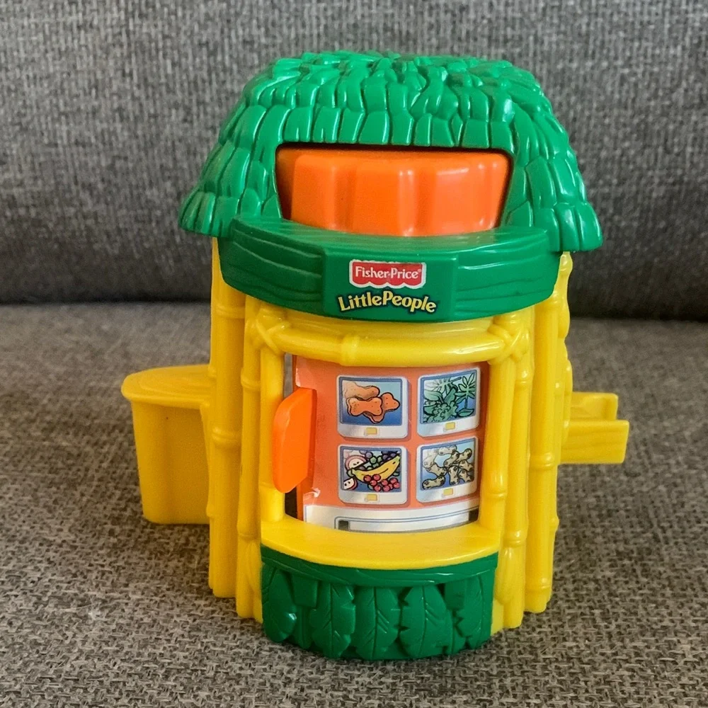 Fisher-Price Little People Assorted Figures Vegetable Stand Car Toy Chest Bird